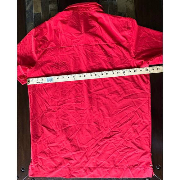 Nike Mens Dri Fit Pullover Shirt red SC logo size‎ L - Picture 4 of 5